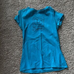 Burton Juniors Girls Blue T-Shirt size large